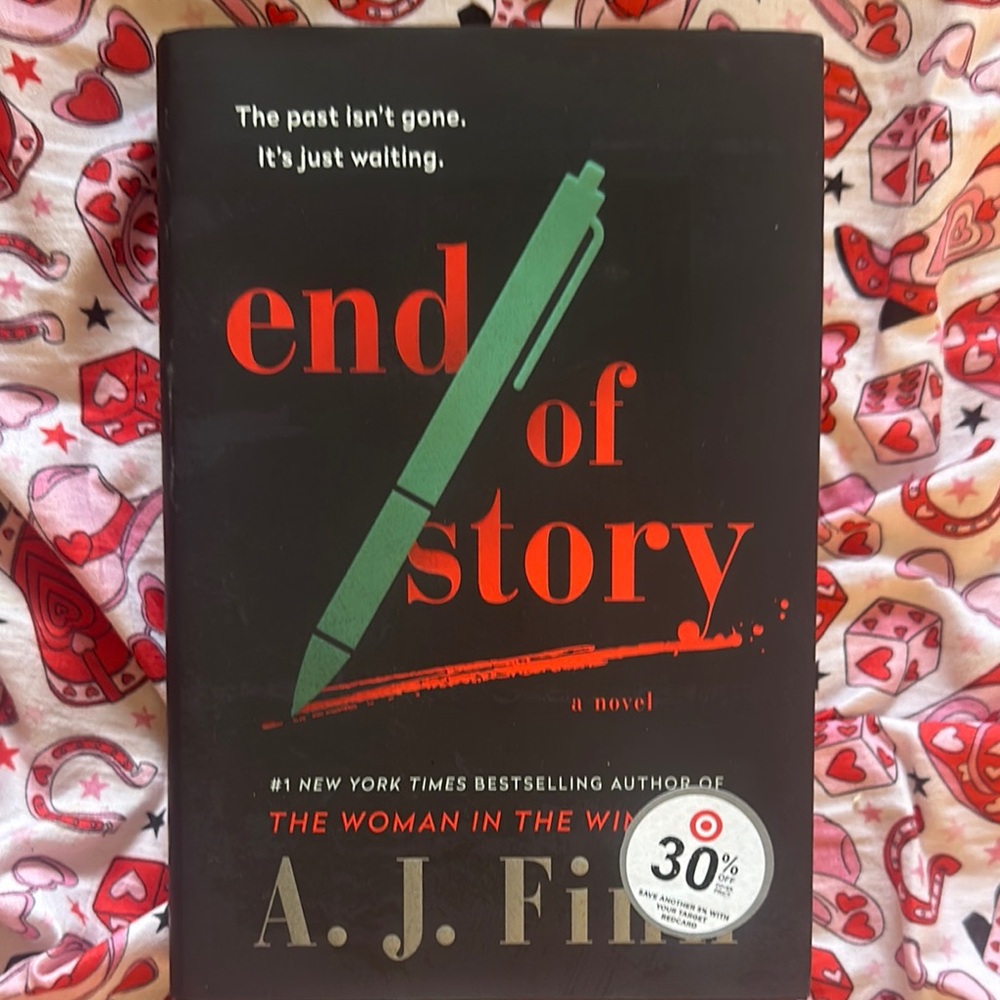 End of Story by A.J. Finn Hardcover Book